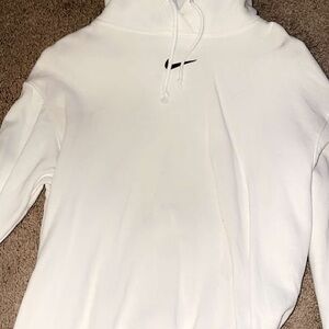 Nike White Hoodie